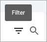 project weaknesses filter icon