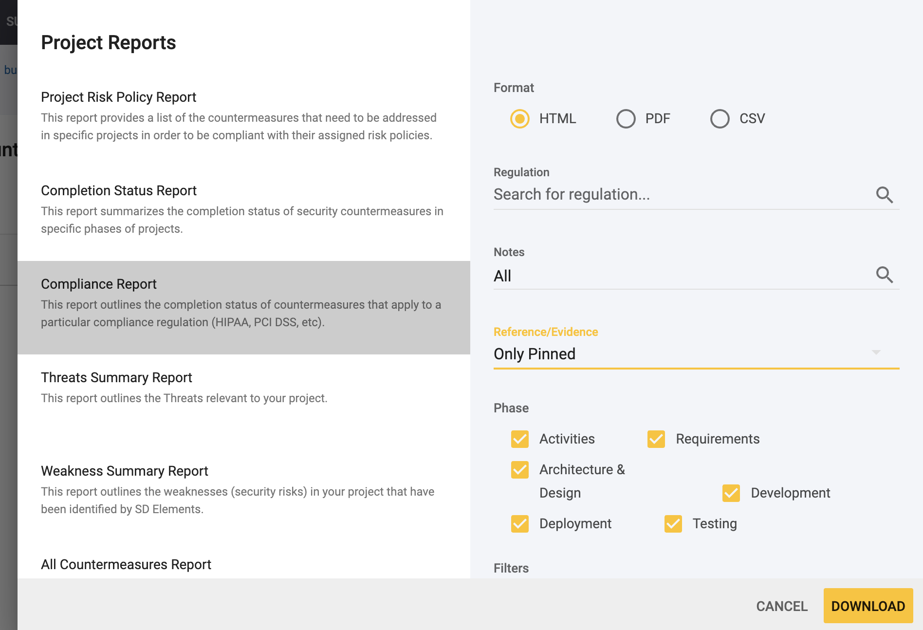 Verification PinnedCompliance