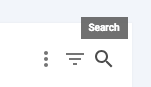 project tasks search icon