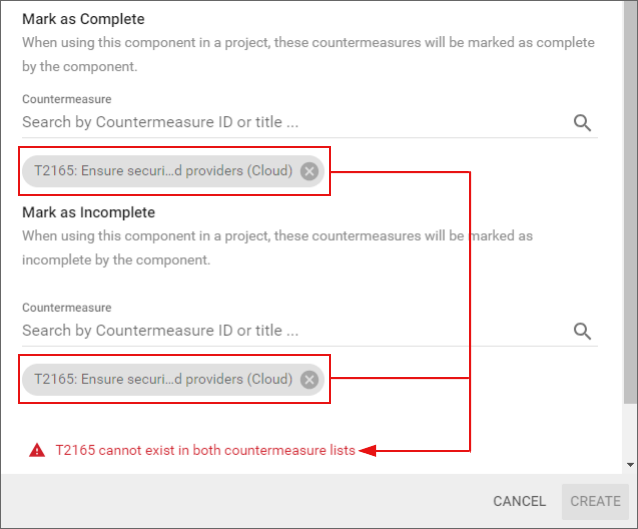 Reusable Components in SD Elements · SD Elements User Guide