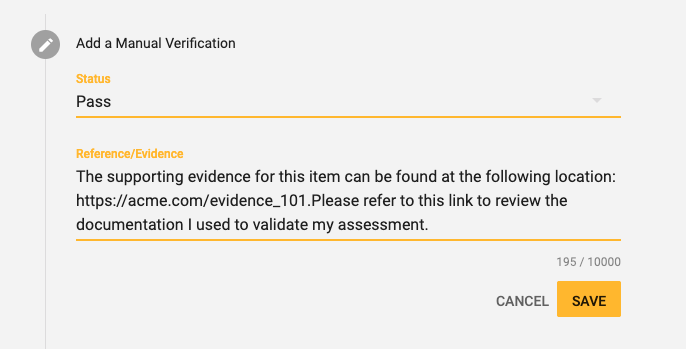 Verification Notes · SD Elements User Guide