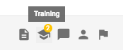 Project tasks training icon