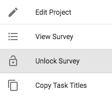 unlocked project tasks